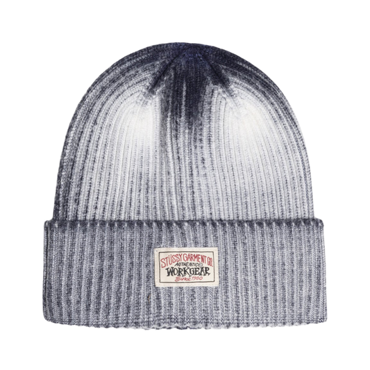 Stussy Workgear Spray Cuff Beanie- Navy