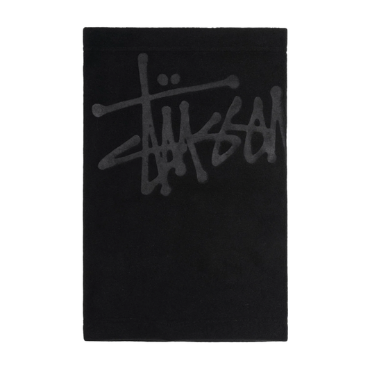 Stussy Polar Fleece Neck Warmer - Black