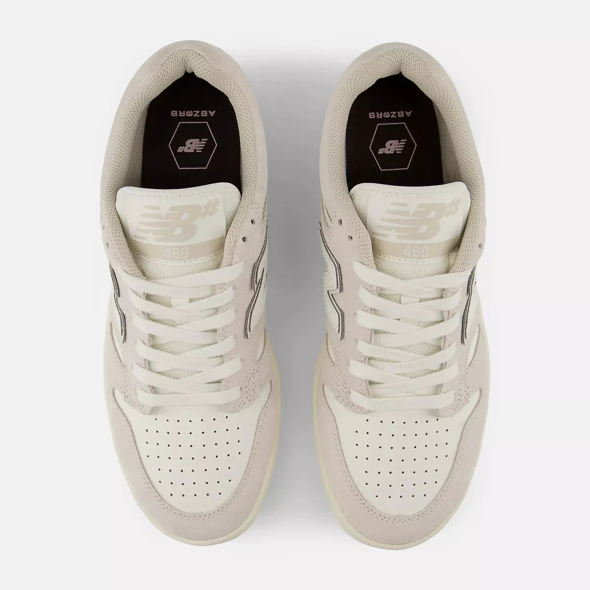 New Balance Numeric 480 - Sea Salt/White