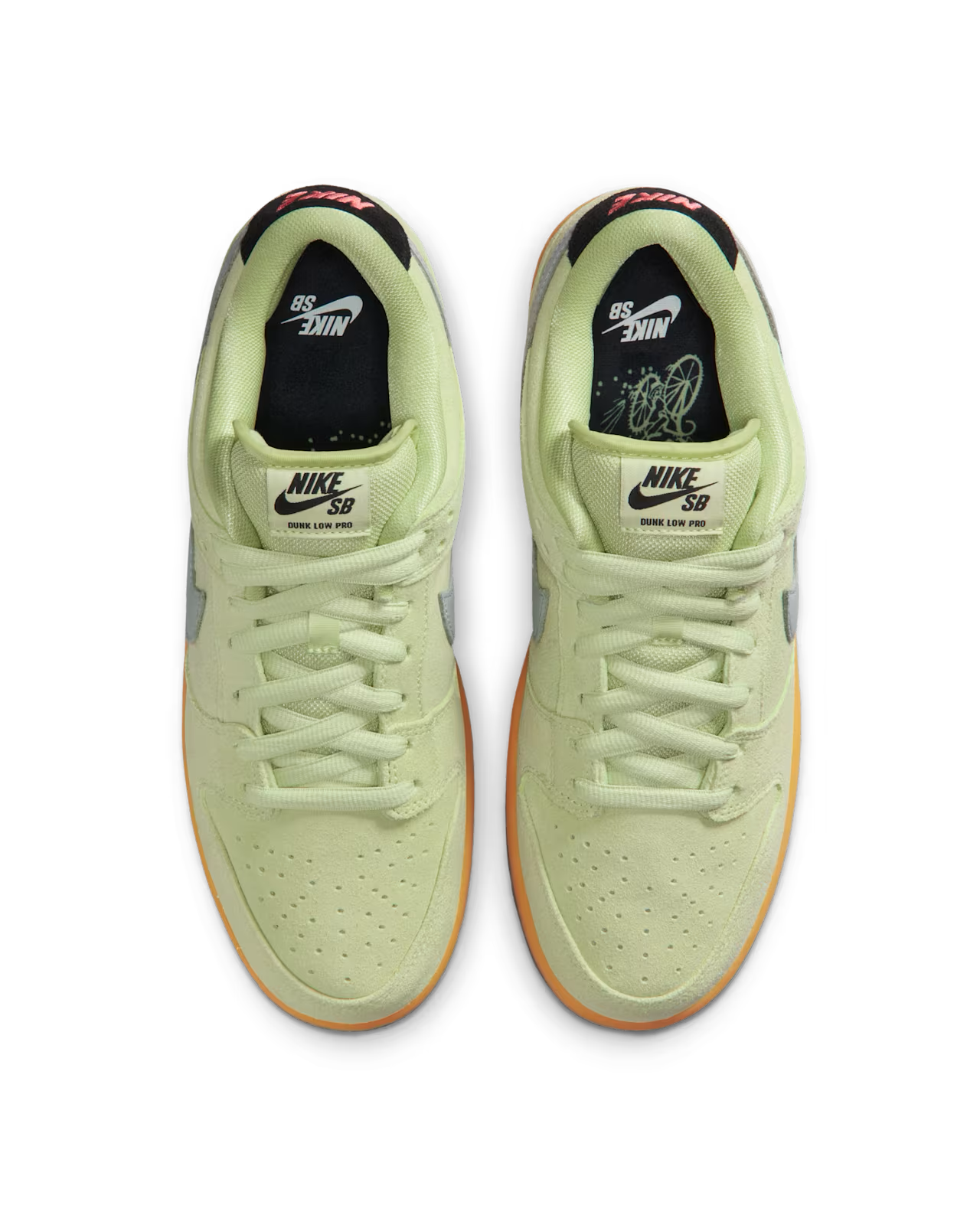 Nike SB Dunk Low Pro Premium - Light Liquid Lime/Wolf Grey/Black (Verdugo Mountain)