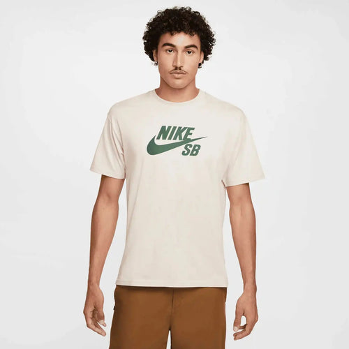 Nike SB Logo Tee - Light Orewood Brown