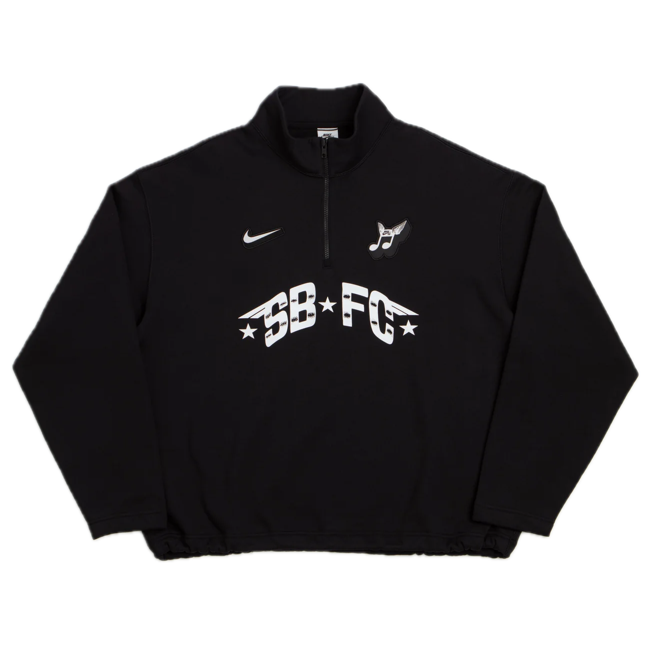 Nike SB World Cup Half Zip Sweatshirt - Black