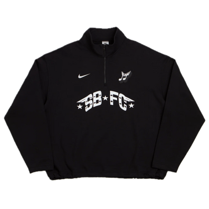 Nike SB World Cup Half Zip Sweatshirt - Black