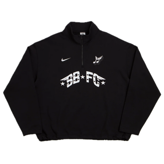 Nike SB World Cup Half Zip Sweatshirt - Black