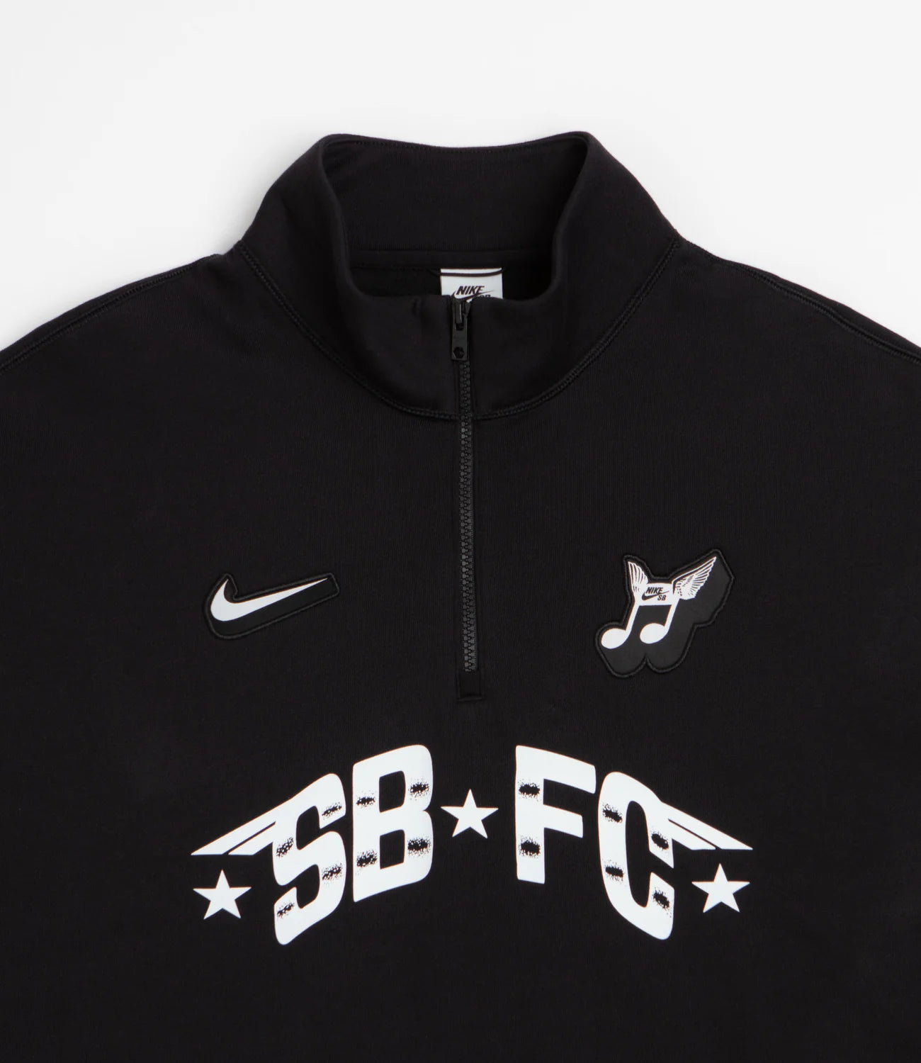 Nike SB World Cup Half Zip Sweatshirt - Black