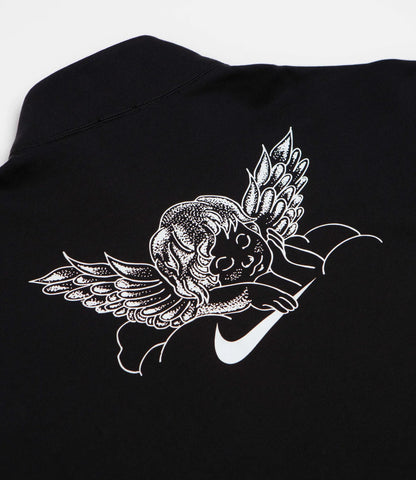 Nike SB World Cup Half Zip Sweatshirt - Black
