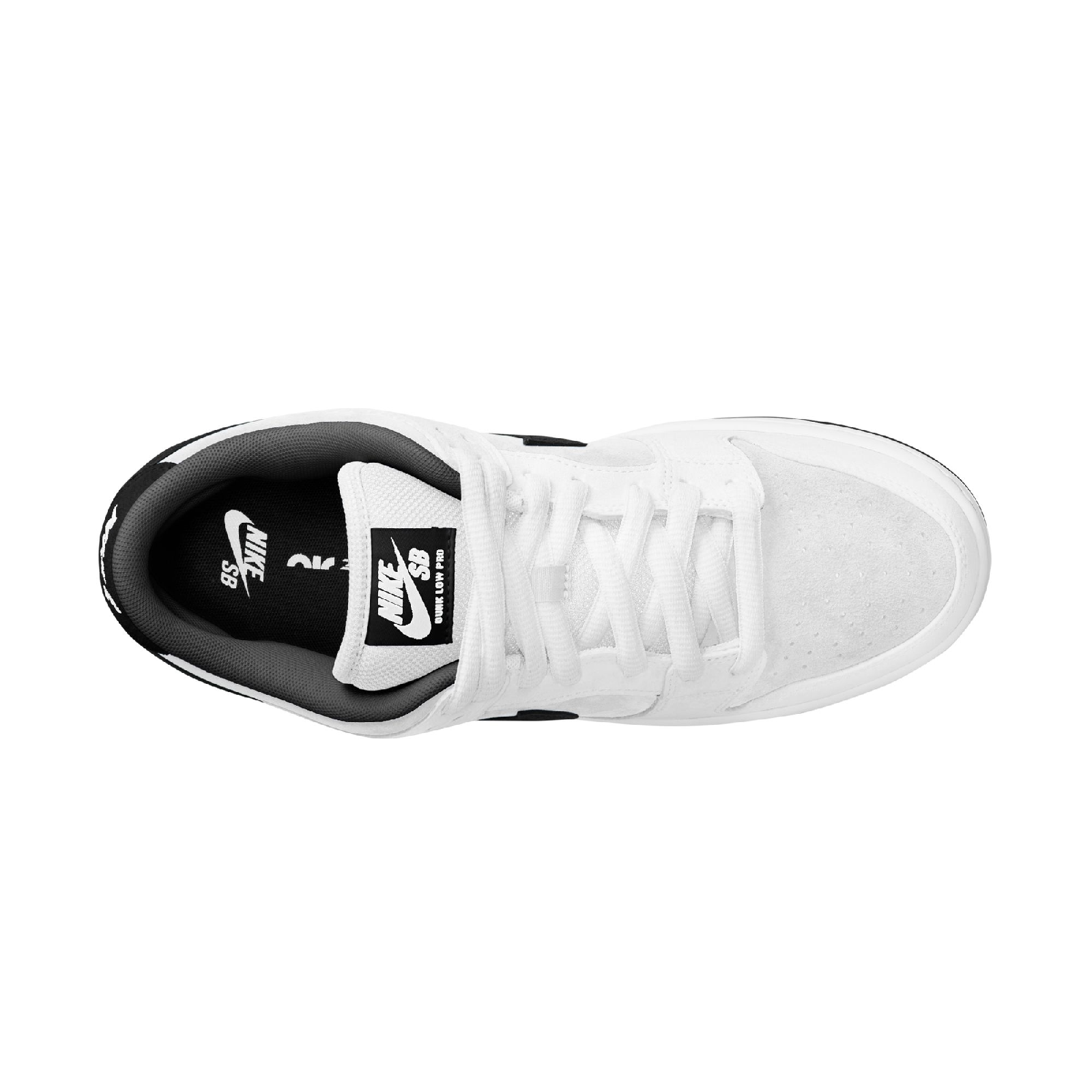 Nike SB Dunk Low Pro - White/Black/White – Ninetimes Skateshop Nike SB Dunk Low Pro - White/Black/White – Ninetimes Skateshop