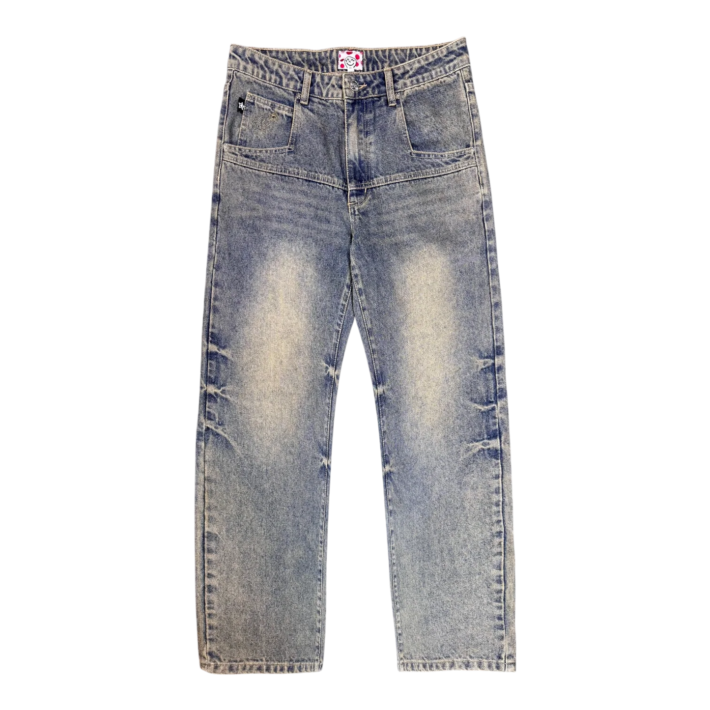 Star Team Normal Fit Drop Jeans - Blue