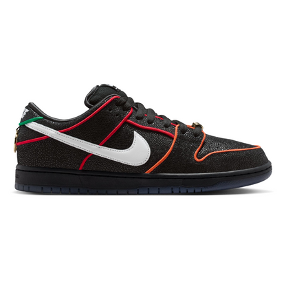 Nike SB Dunk Low Pro - Black/White/Challenge Red/Total Orange