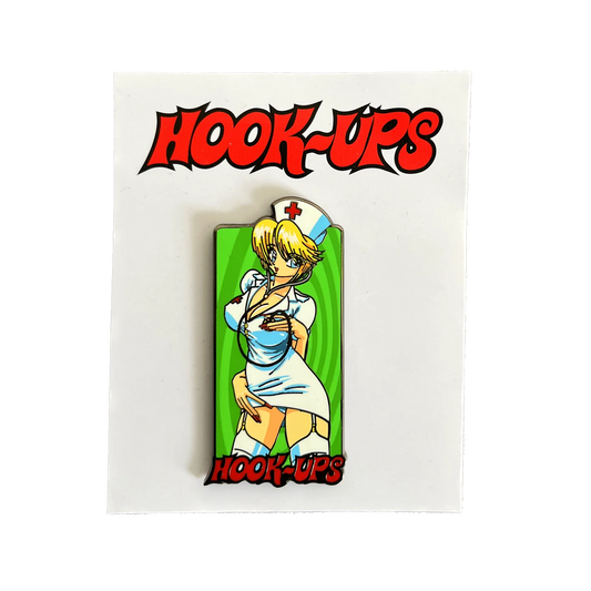 Hook-Ups Nurse Girl Nikki Enamel Pin