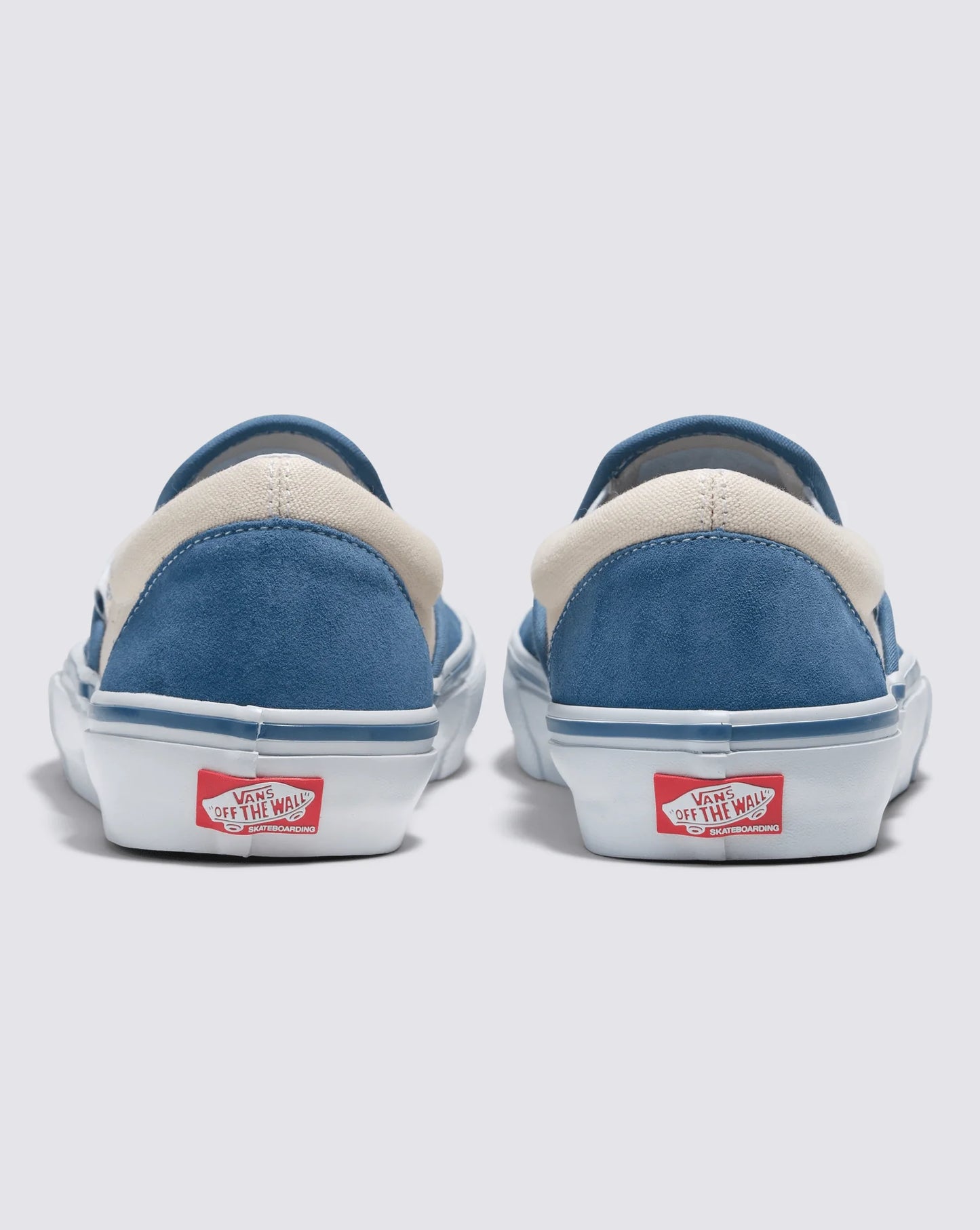 Vans Skate Slip-On - Cream/Light Navy