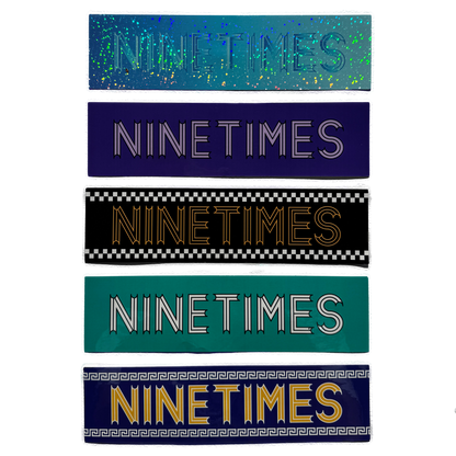 Ninetimes Stickers - Assorted 5 Pack
