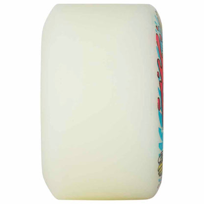 OJs Team Rider Wheels White Blue - 95A 61mm