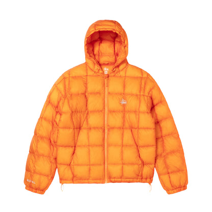 Stussy Midweight Hooded Puffer - Orange