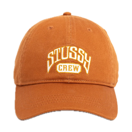 Stussy Low Profile Crew Strapback - Rust