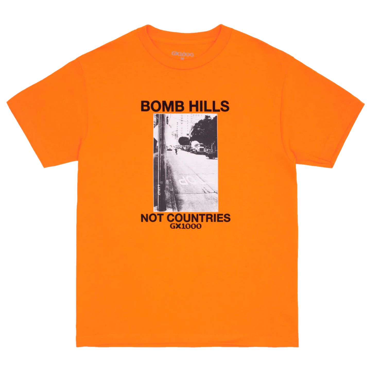 GX1000 Bomb Hills Tee - Orange/Black