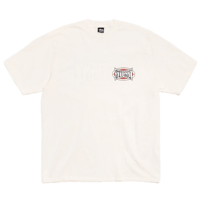 Stussy Champion Oval Pigment Dyed Tee - Natural
