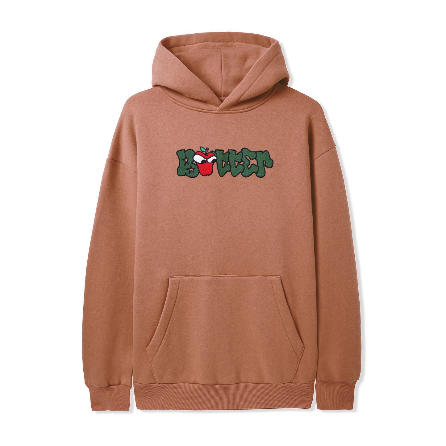 Butter Goods Big Apple Hoodie - Oak