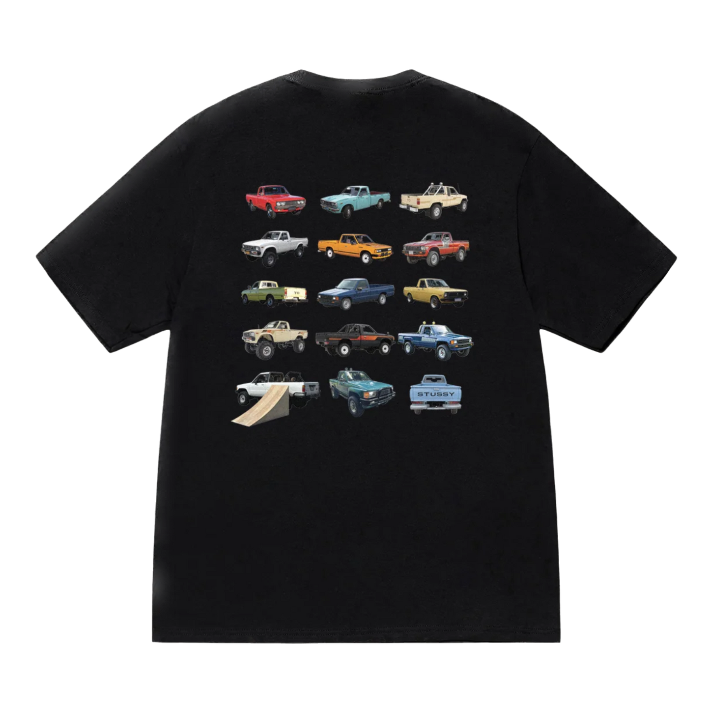 Stussy Pickup Tee - Black – Ninetimes Skateshop