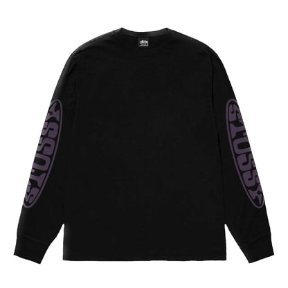 Stussy Pill Longsleeve Tee - Black