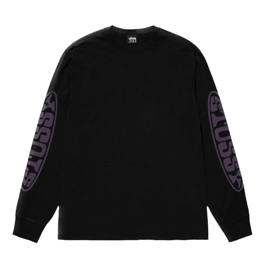 Stussy Pill Longsleeve Tee - Black