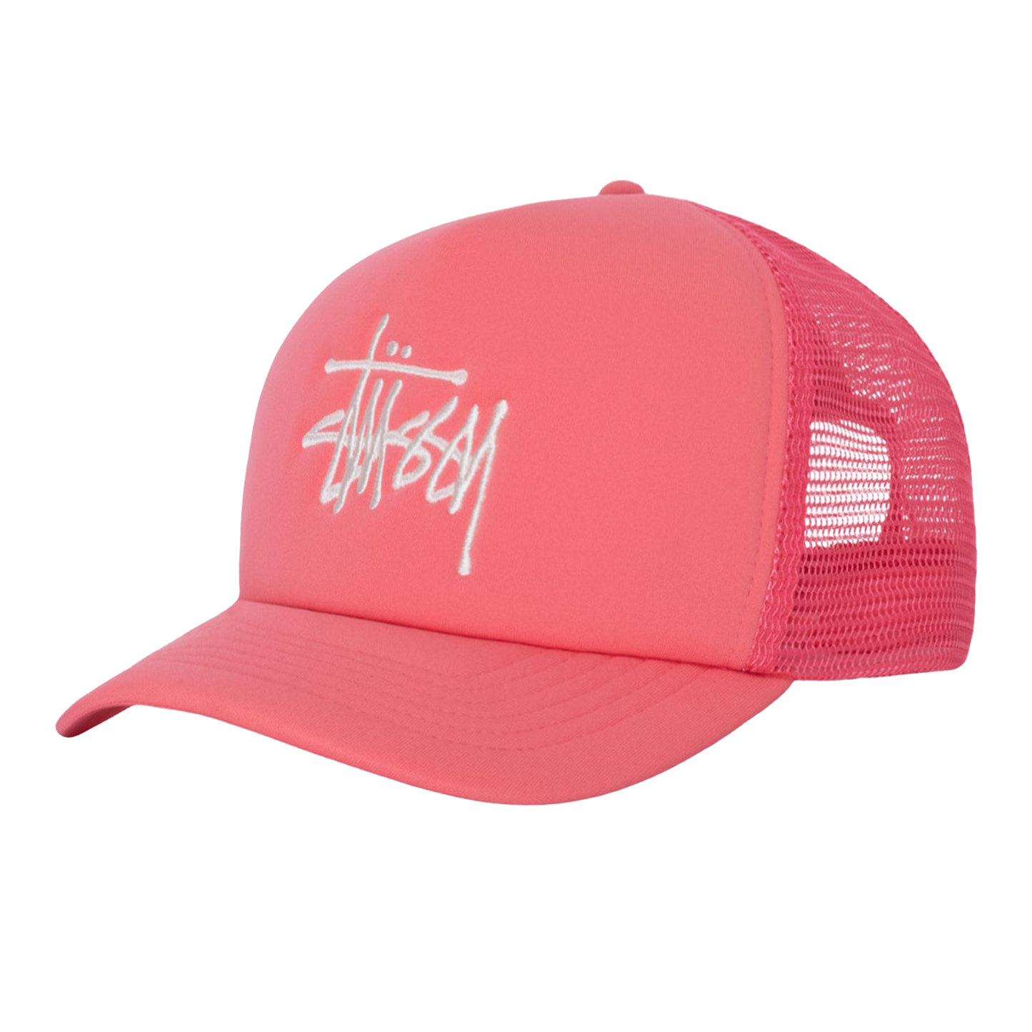 Stussy Big Basic Trucker Cap - Pink