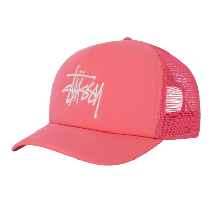 Stussy Big Basic Trucker Cap - Pink