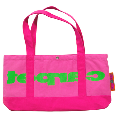 Carpet Company Tote Bag - Pink/Green