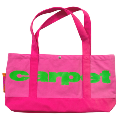 Carpet Company Tote Bag - Pink/Green