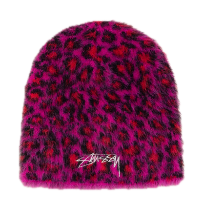Stussy Leopard Skullcap - Pink