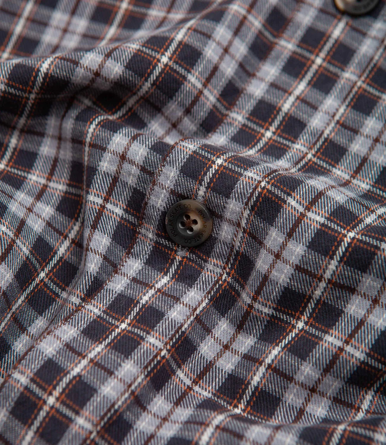 Polar Mitchell Poplin Shirt - Graphite/Gold