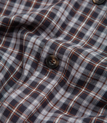 Polar Mitchell Poplin Shirt - Graphite/Gold
