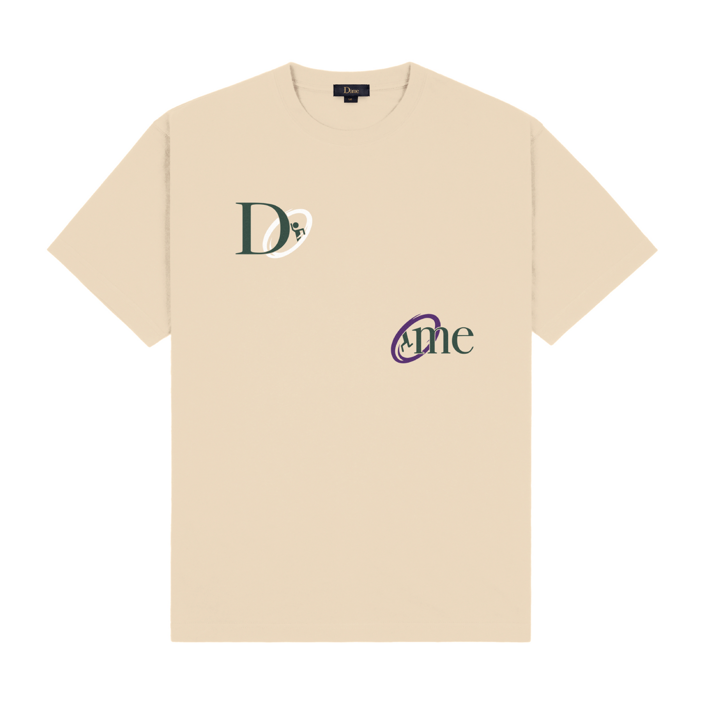 Dime Classic Portal Tee - Fog