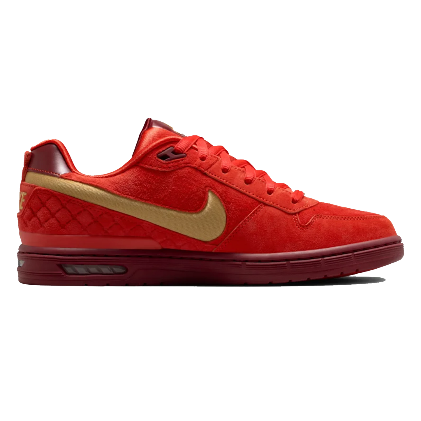 Nike SB Paul Rodriguez Zoom Air Low - Habanero Red/Club Gold/Team Red