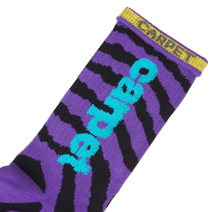 Carpet Company Spiral Sock - Purple