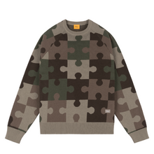 Load image into Gallery viewer, Dime Camo Puzzle Knit - Army