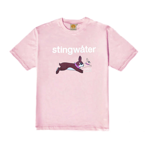 Stingwater Rabbit Tee - Strawberry Pink