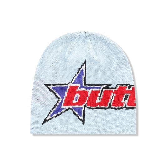 Butter Goods Racer Skully Beanie - Sky Blue