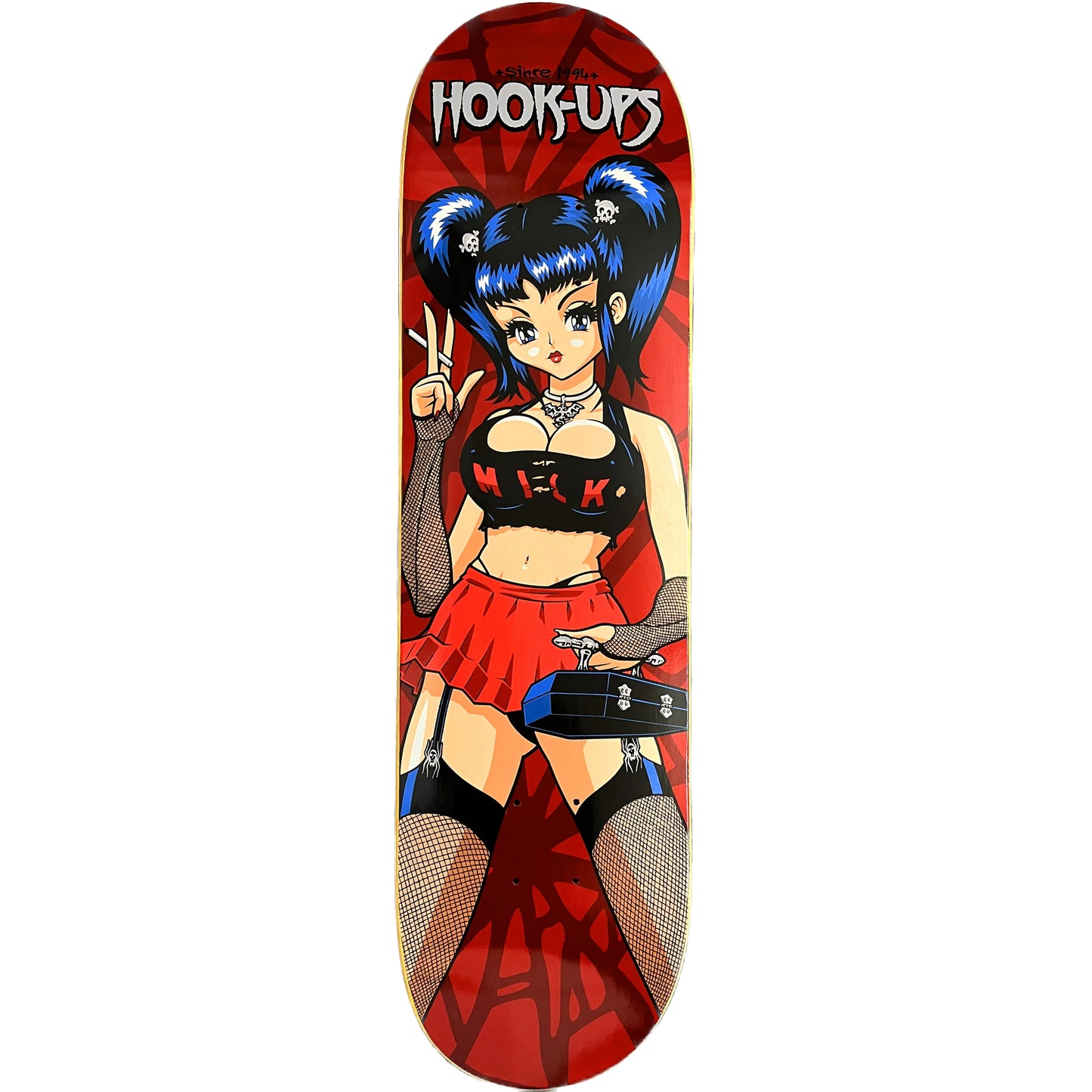 Hook-Ups Raven Deck - 8.25