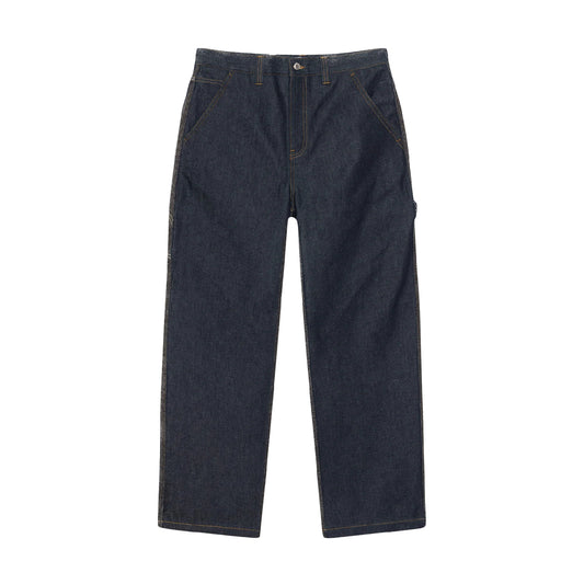 Stussy Carpenter Pant - Raw Indigo Denim