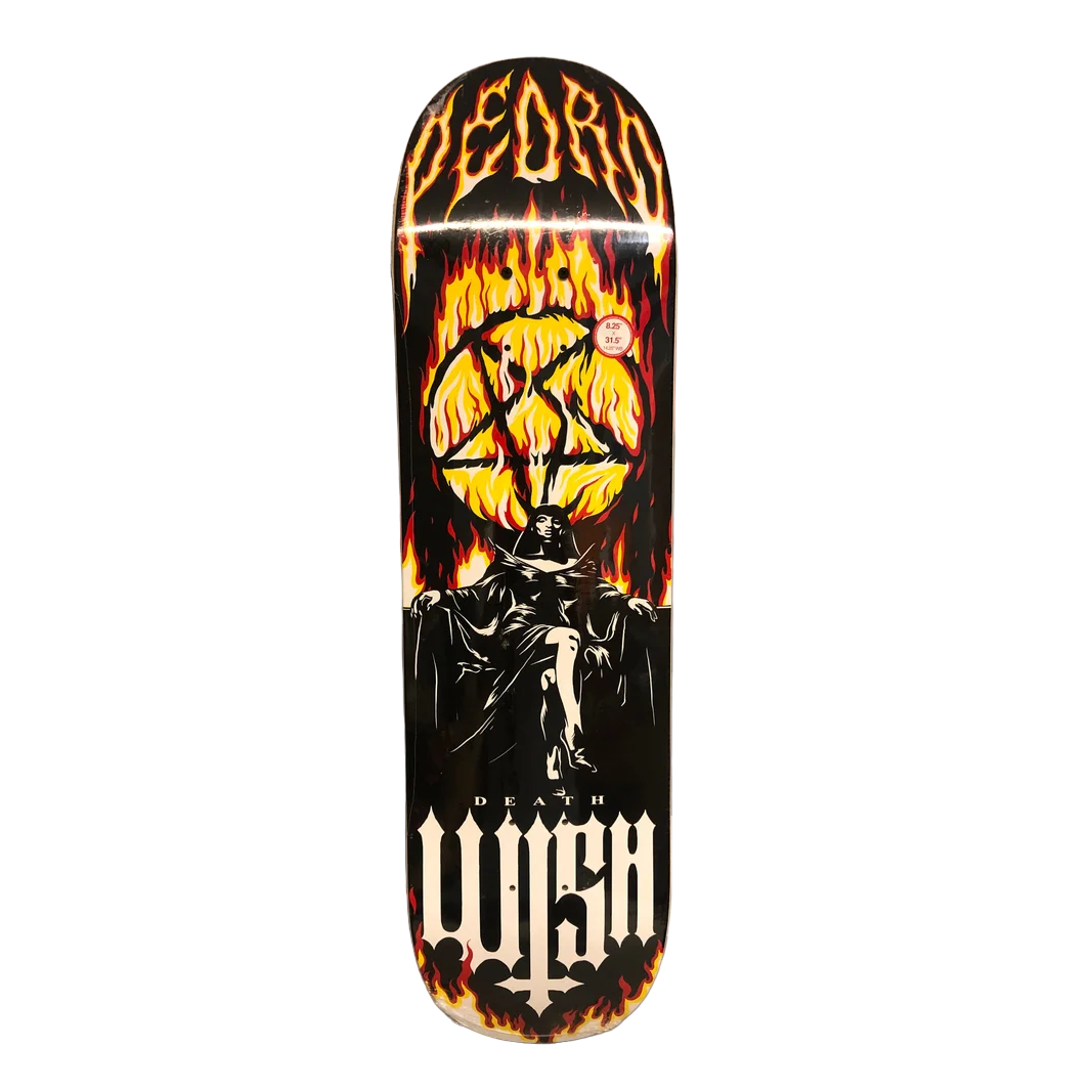 Deathwish Delfino Dedication Deck - 8.25