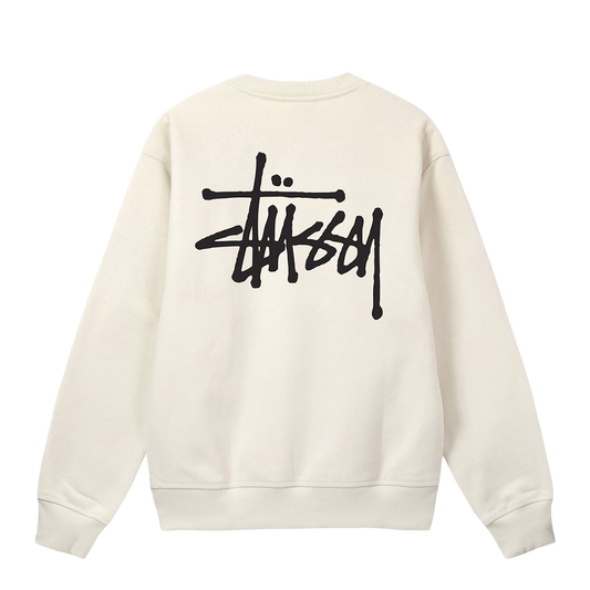 Stussy Basic Crewneck - Stone