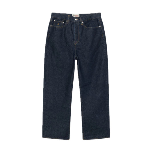 Stussy Relaxed Denim Jeans - Rinsed Indigo
