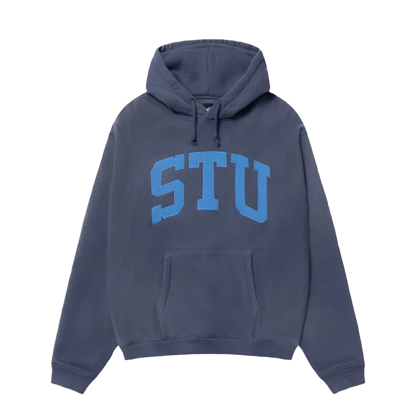 Stussy Stu Relaxed Hoodie - Blue