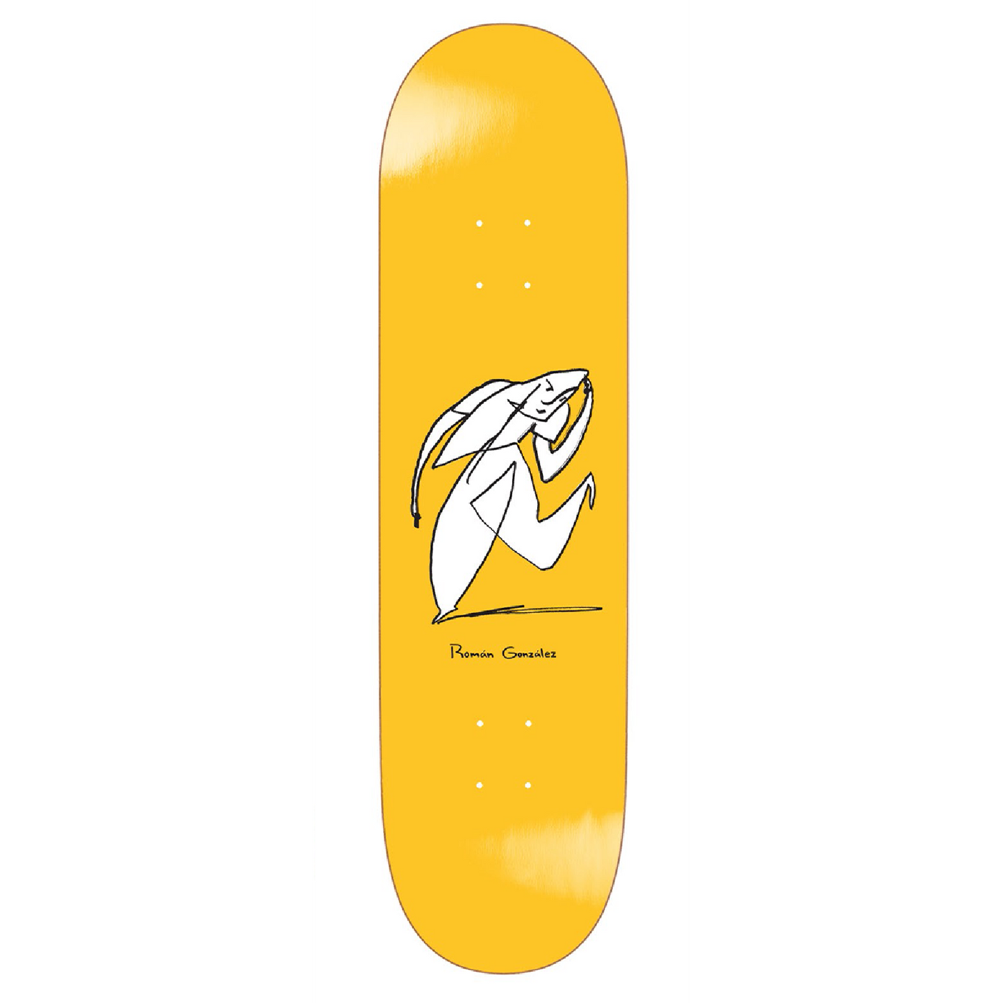 Polar Roman Gonzalez Stay In Motion Yellow Deck - 8.375