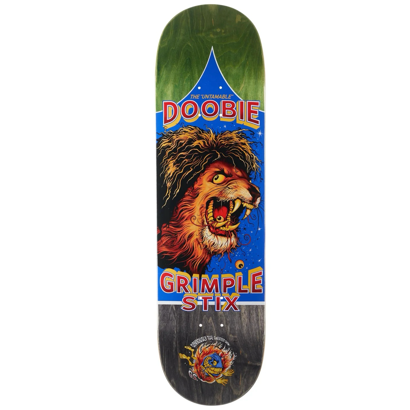 Antihero Grimple Stix Doobie Obvious Greats Deck - 8.5