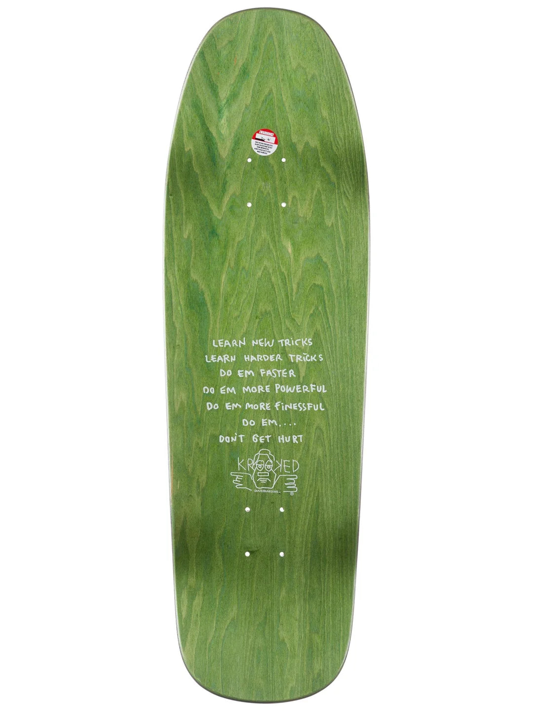 Krooked Sandoval Peace Sign Deck - 9.81