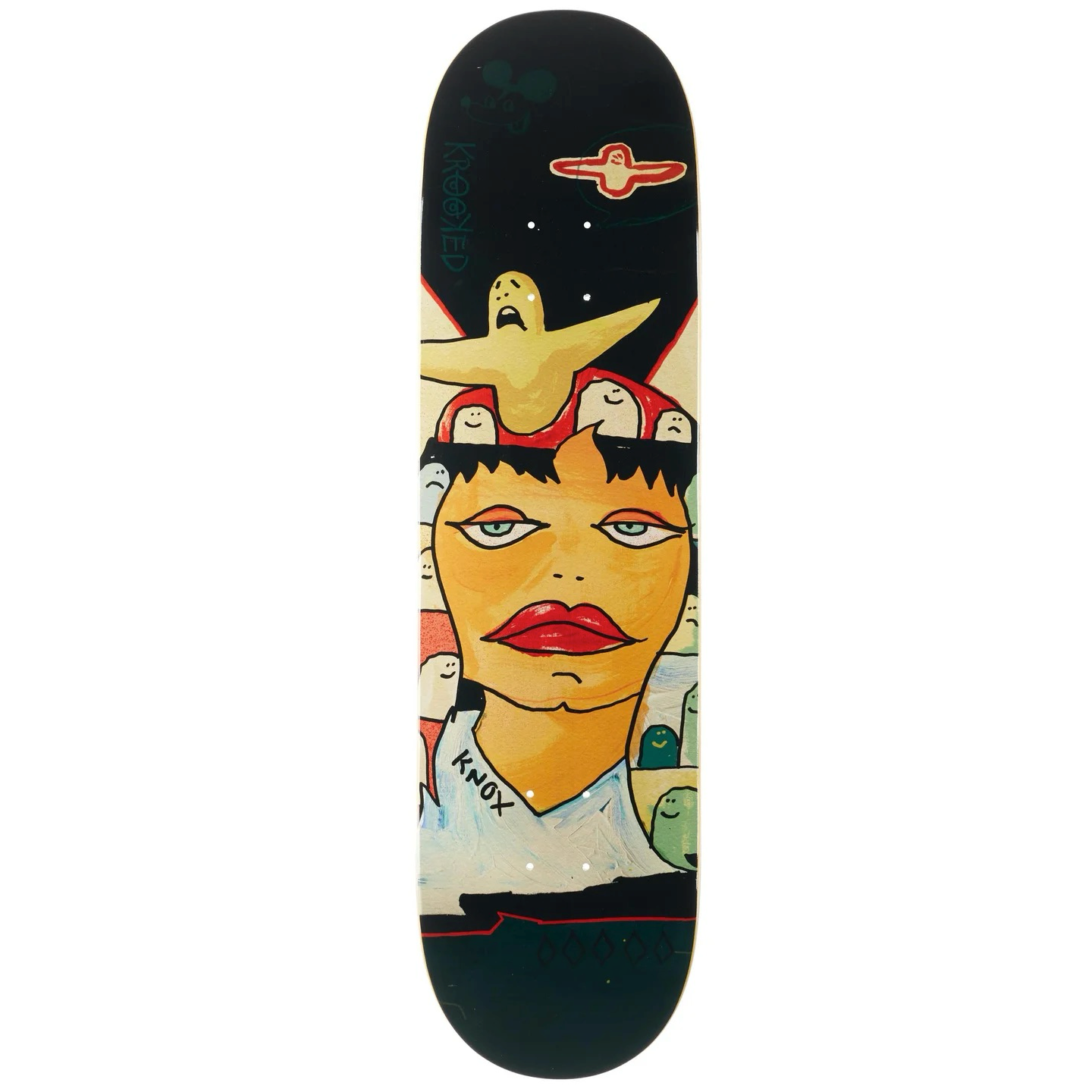 Krooked Knox Three Star Deck - 8.25