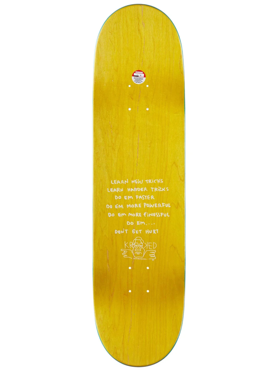 Krooked Wilson Three Star Deck - 8.5