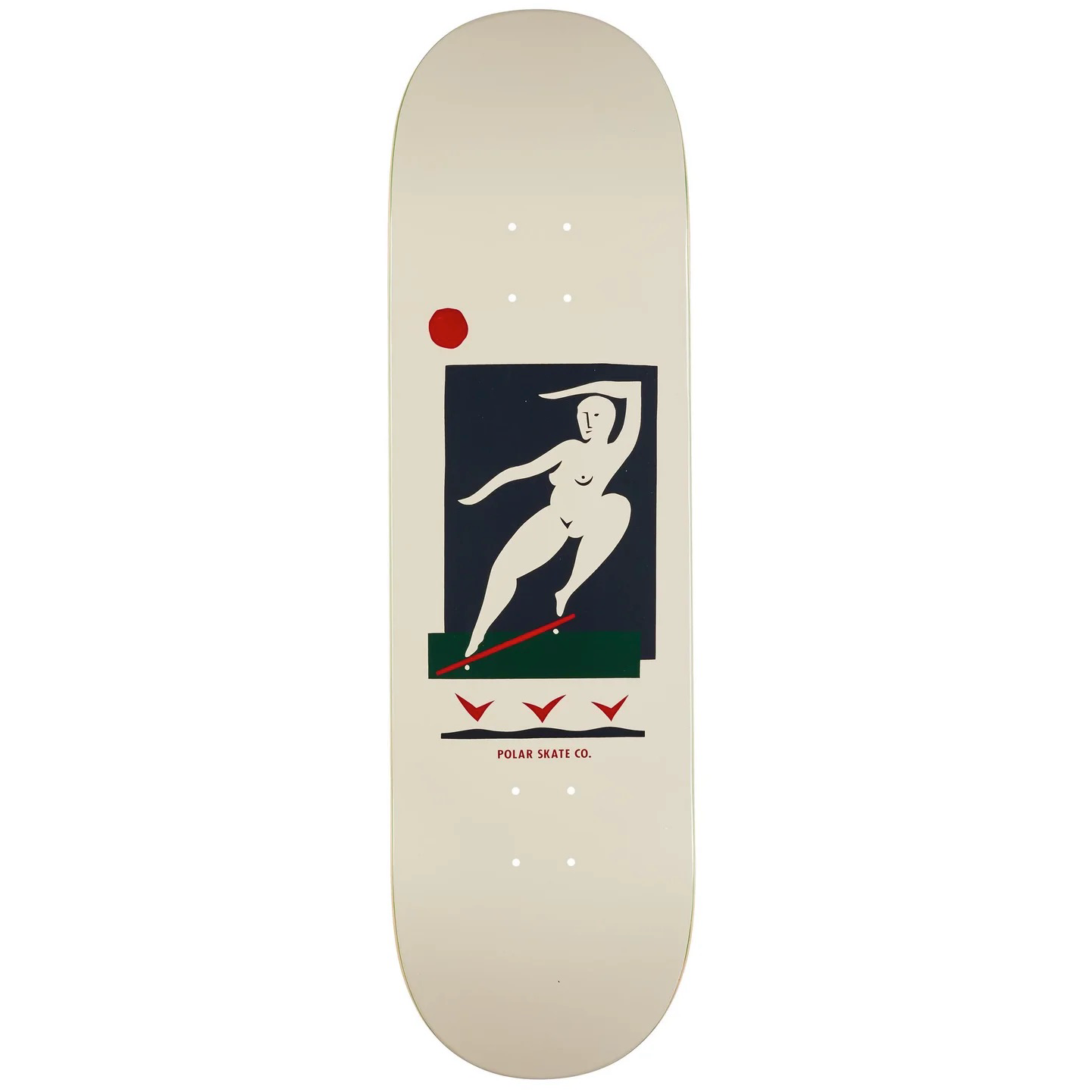 Polar BS Smith Deck - 9.0 Cream